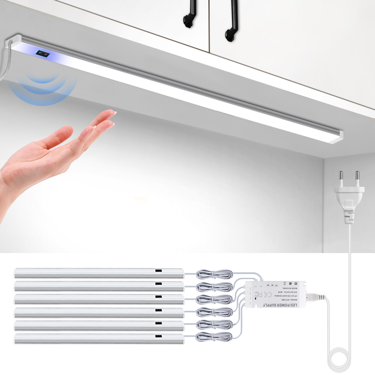Commercial Kitchen Lighting - Bathroom Kitchen LED Under Cabinet Light