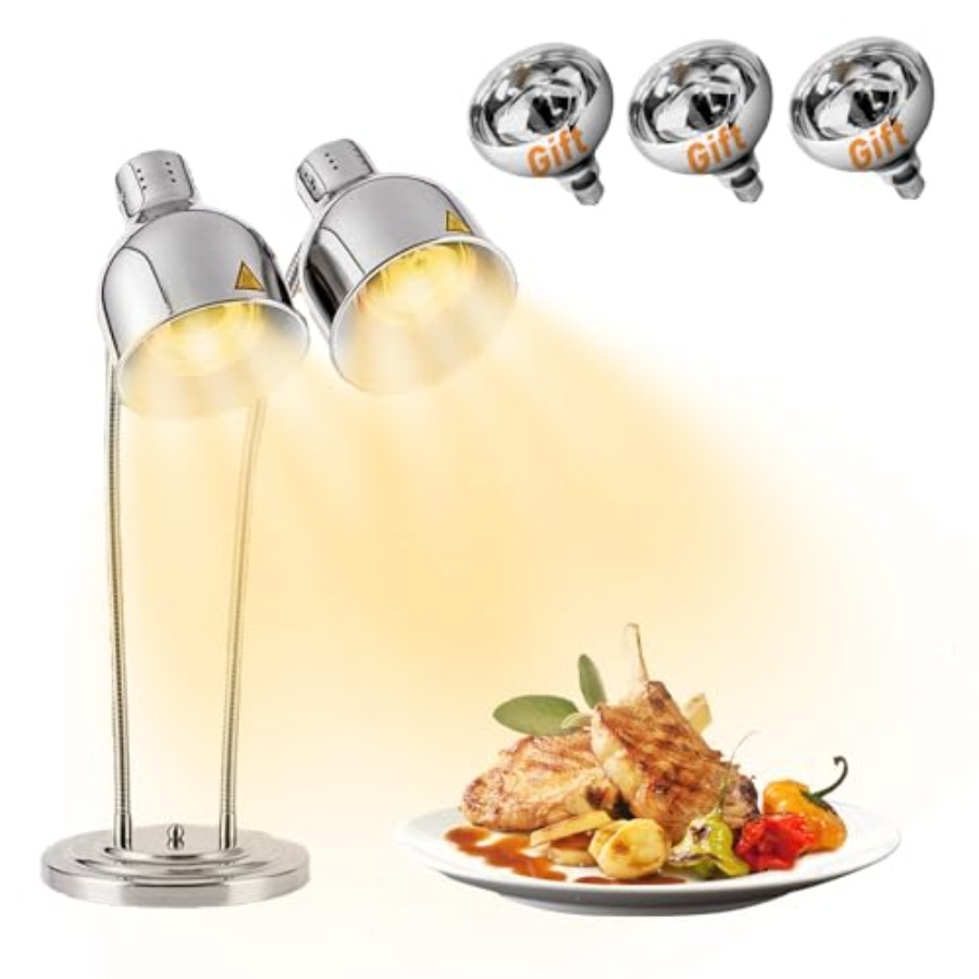 Commercial Kitchen - Commercial kitchen food warming lamp with