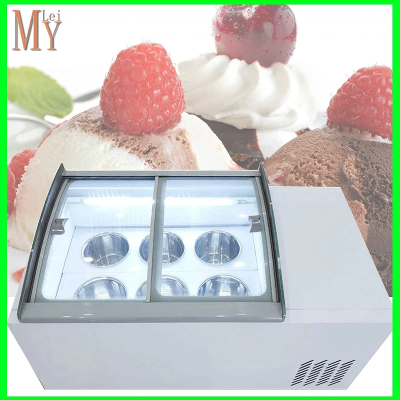 Large Capacity Ice Cream Displ - Refrigerated Display Case recensie en prijs
