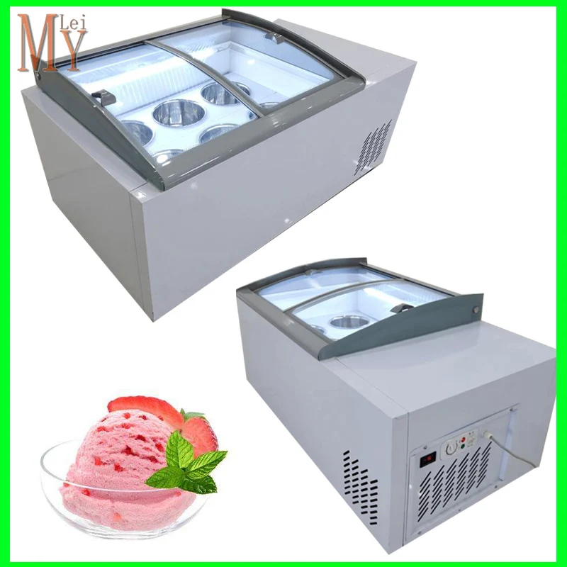 Large Capacity Ice Cream Displ - Refrigerated Display Case recensie en prijs