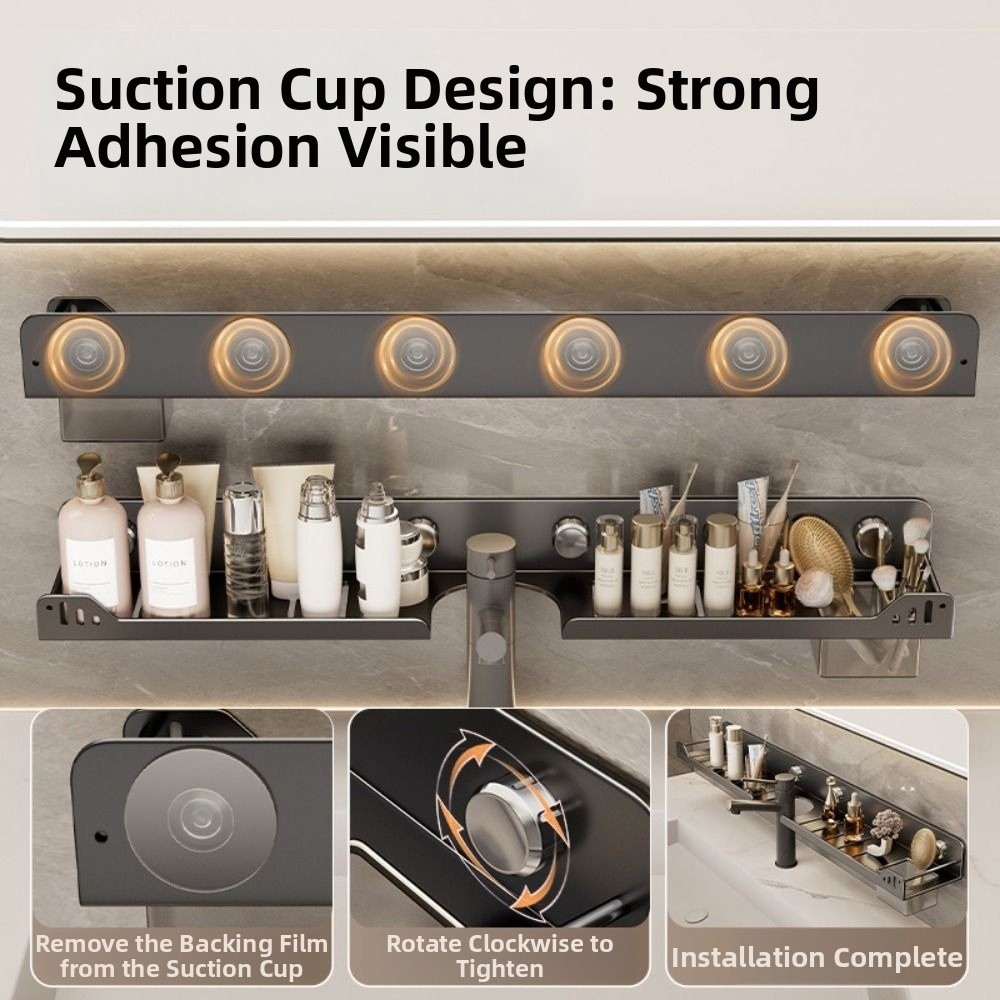 Suction Cup Bathroom Shelves W - Commercial Kitchen Shelving recensie en prijs