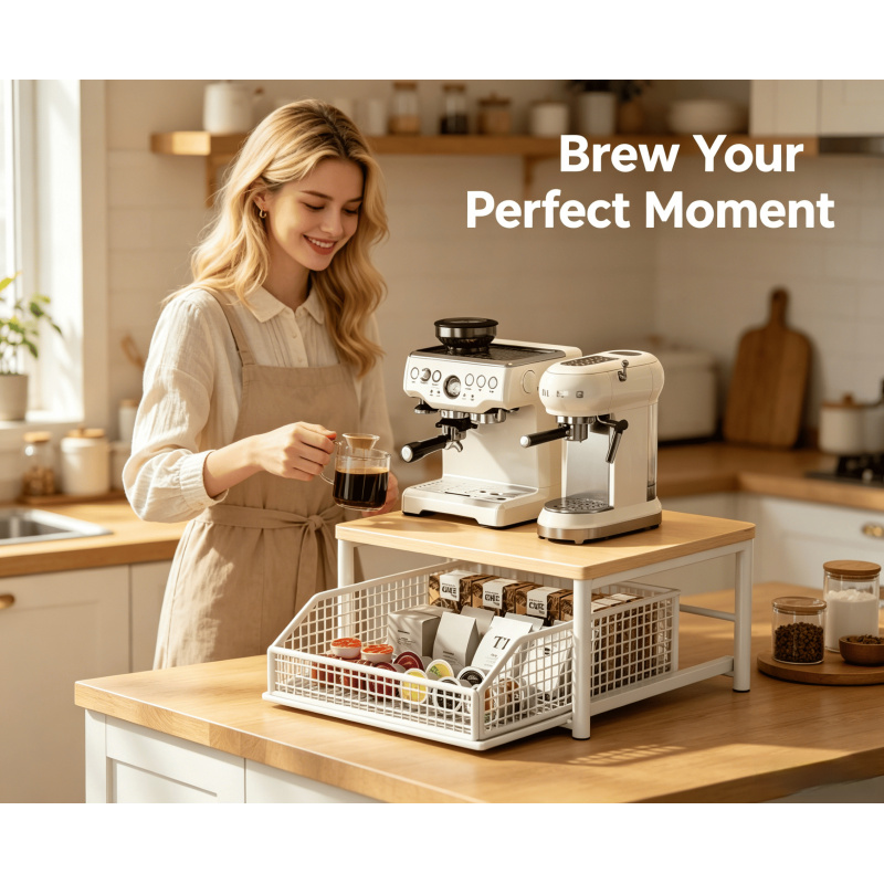 Microwave Coffee Maker Shelf O - Commercial Kitchen Shelving recensie en prijs
