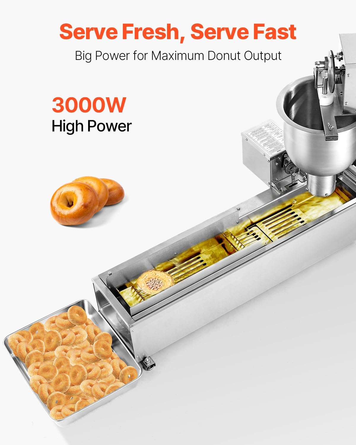 VEVOR Commercial Automatic Don - Donut Making Machine recensie en prijs