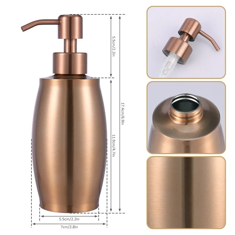 350ML Soap Dispenser 304 Stain - Commercial Kitchen Manufacturers recensie en prijs