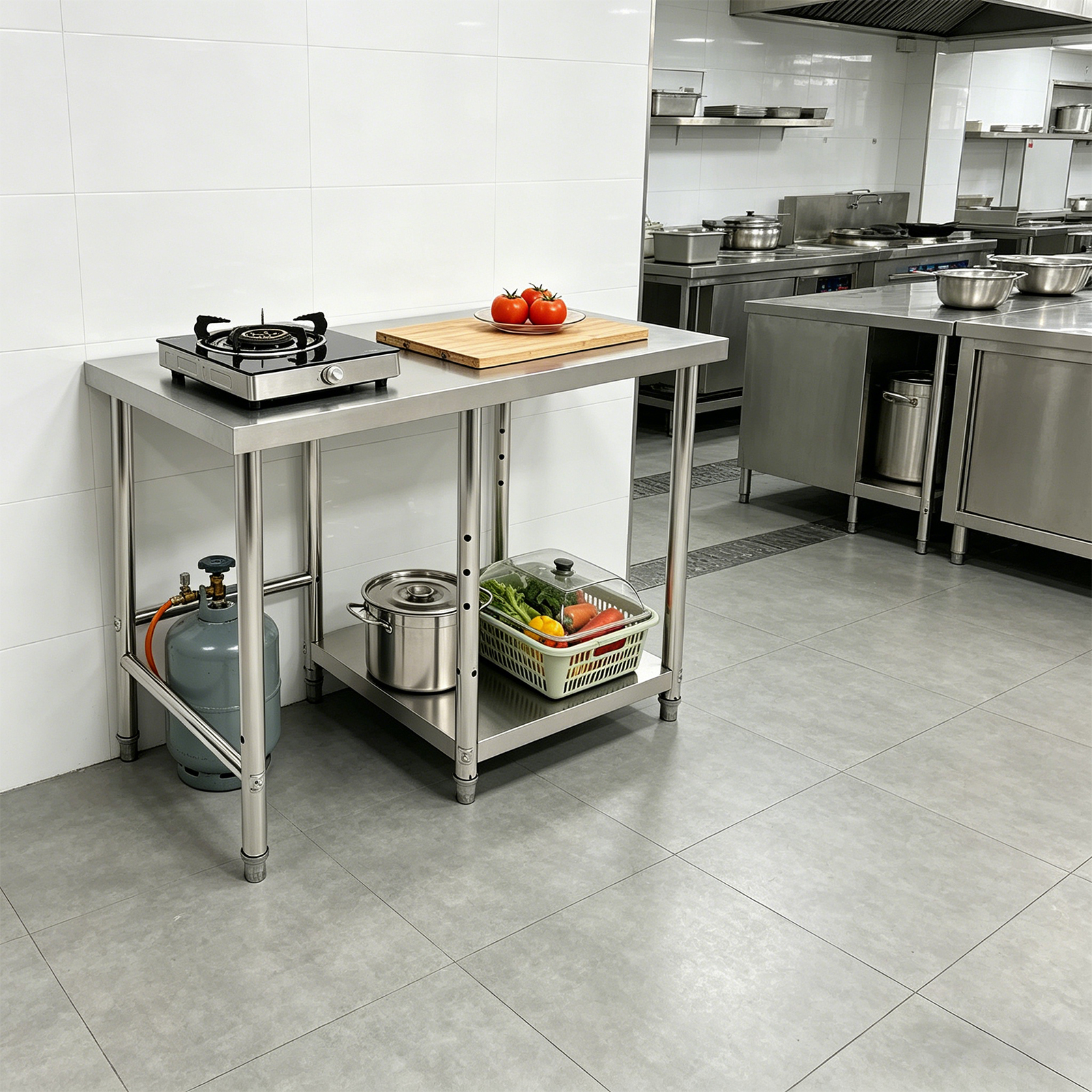 304 Stainless Steel Table For  - Commercial Kitchen Tables recensie en prijs