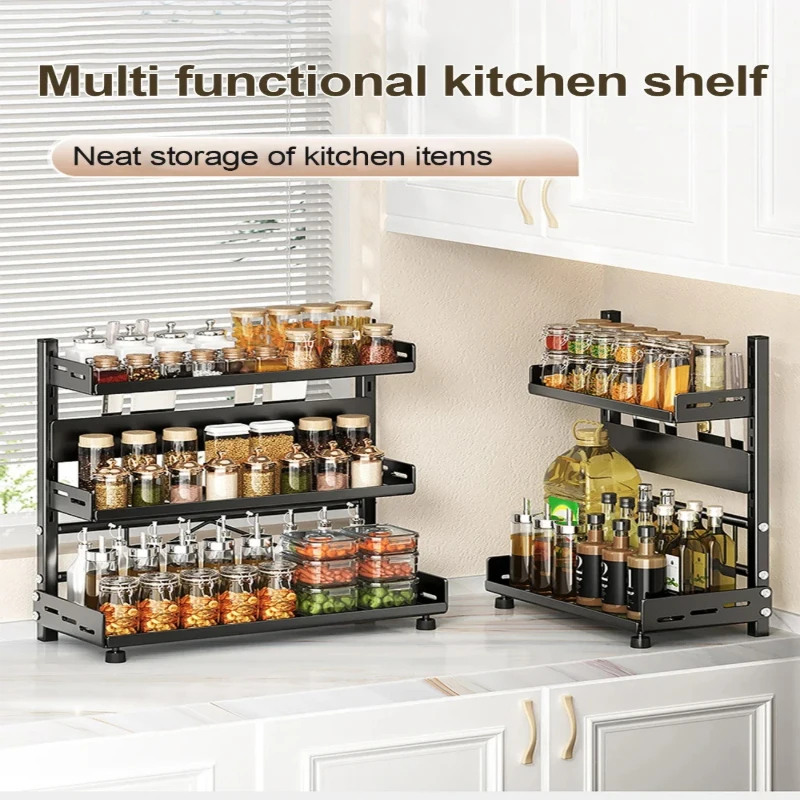 3 Tier Adjustable Metal Spice  - Commercial Kitchen Shelving recensie en prijs