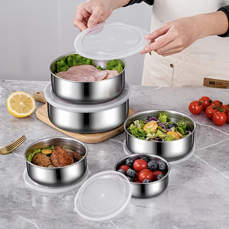 5-Piece Stainless Steel Food C - Commercial Kitchen Dishwasher recensie en prijs