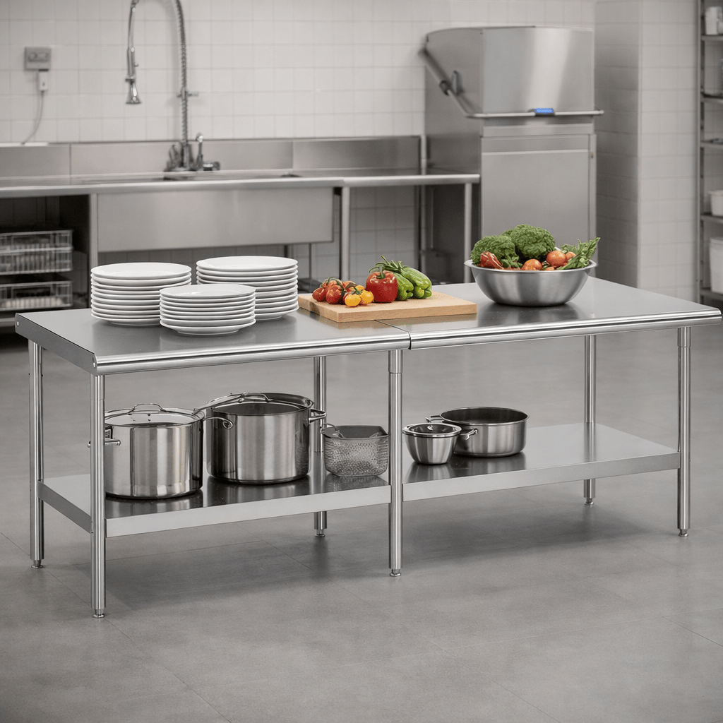 30×48–30×108 Inch Stainless St - Commercial Kitchen Tables recensie en prijs