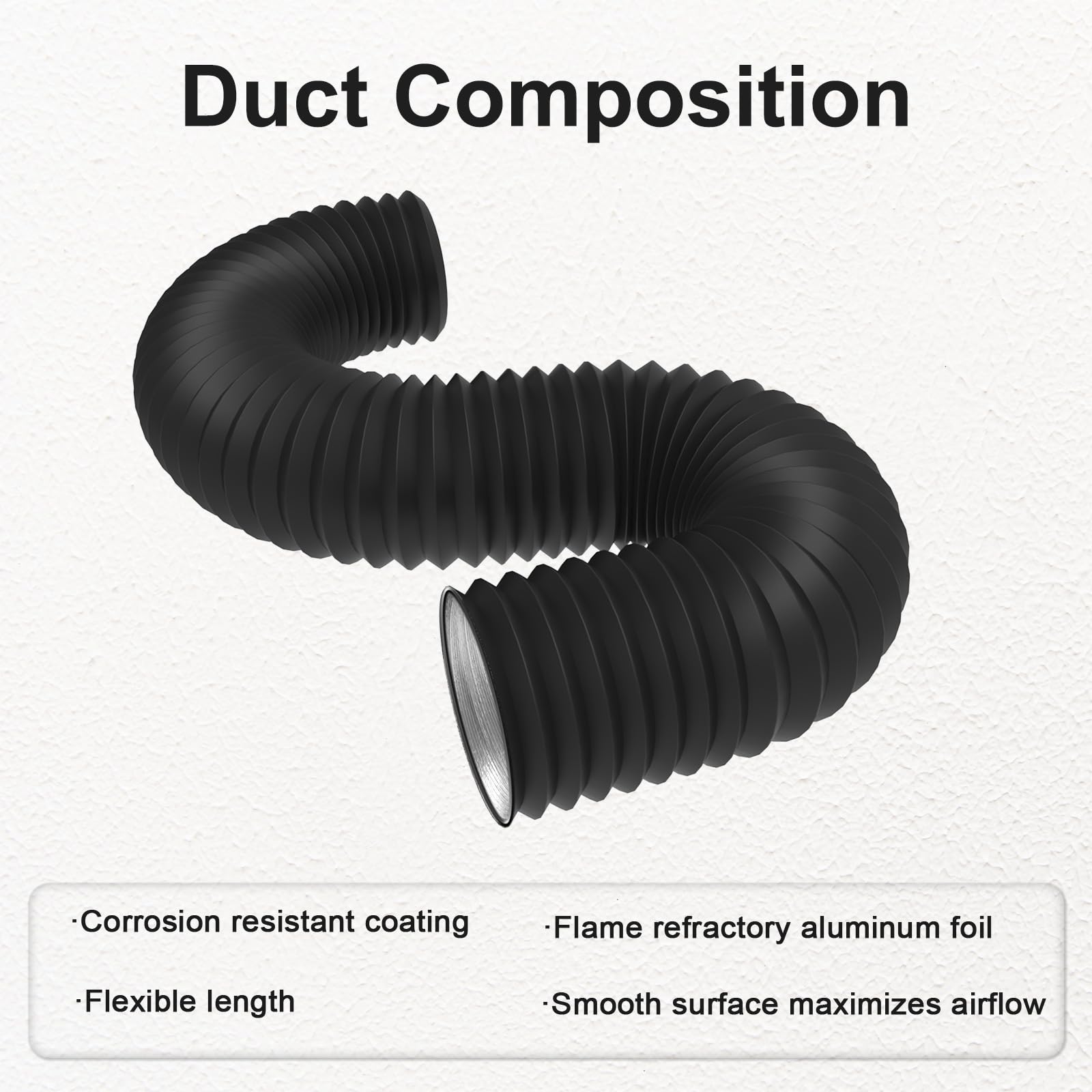 4 inch Dryer Vent Hose with 2  - Commercial Kitchen Exhaust recensie en prijs