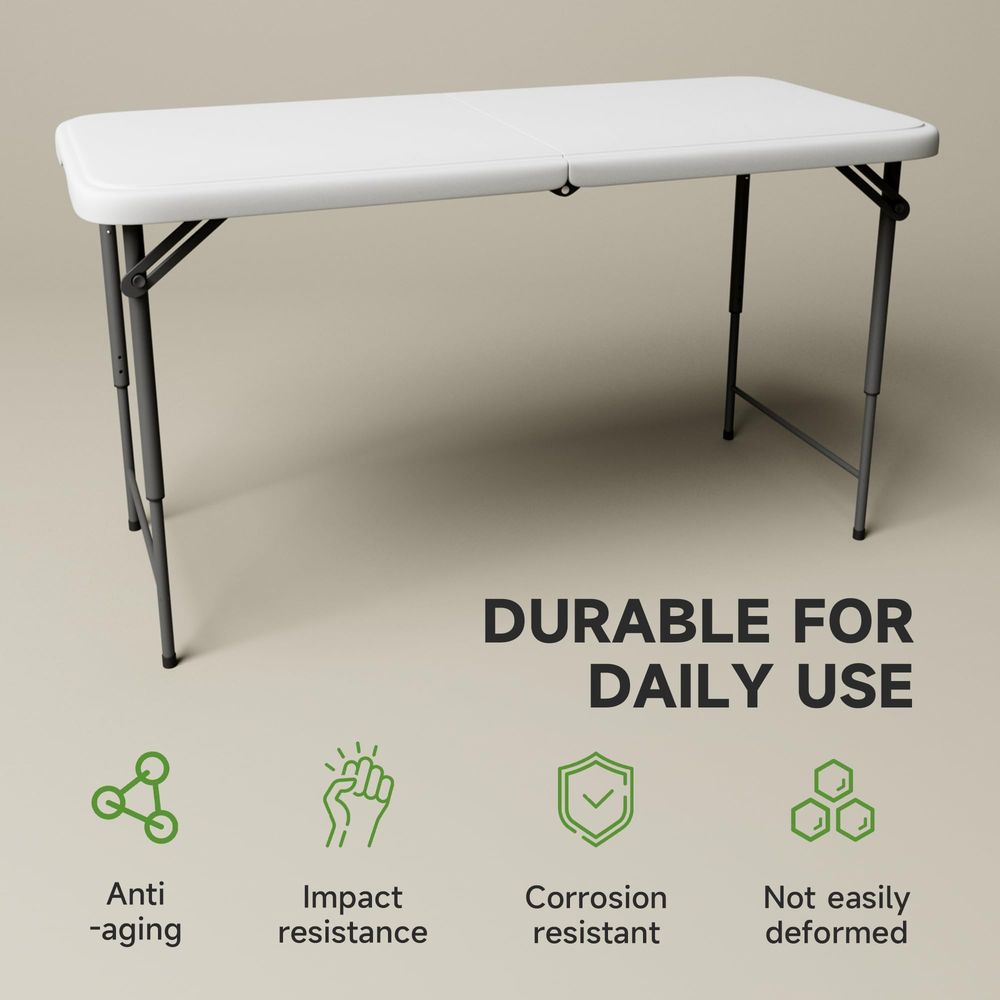 White 48 Round BiFolding Comme - Commercial Kitchen Tables recensie en prijs