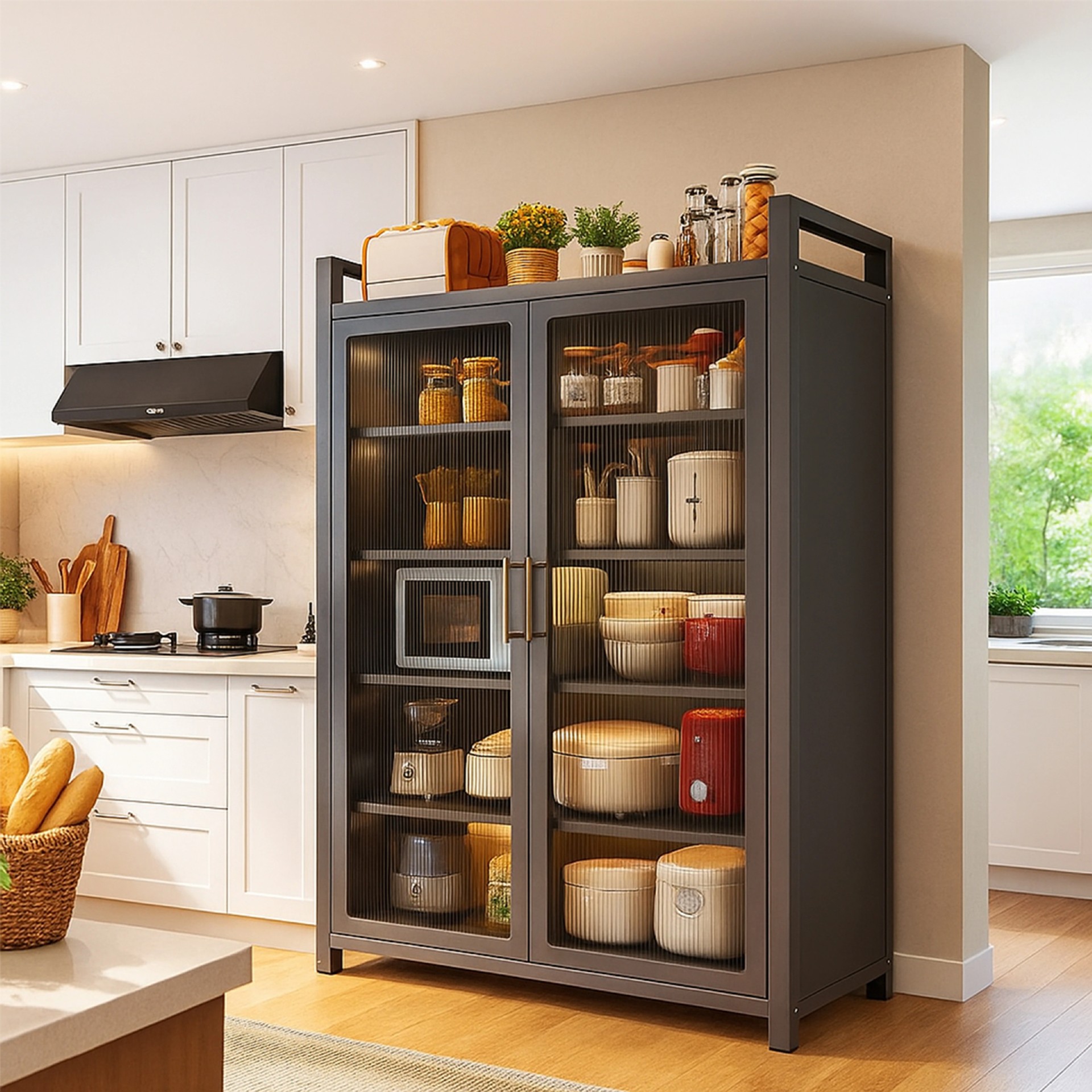 Kitchen multi-functional rack  - Commercial Kitchen Microwave recensie en prijs