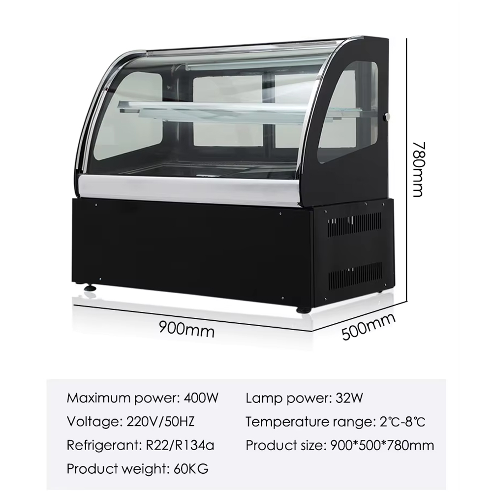XEOLEO Commercial Bakery Case  - Refrigerated Display Case recensie en prijs