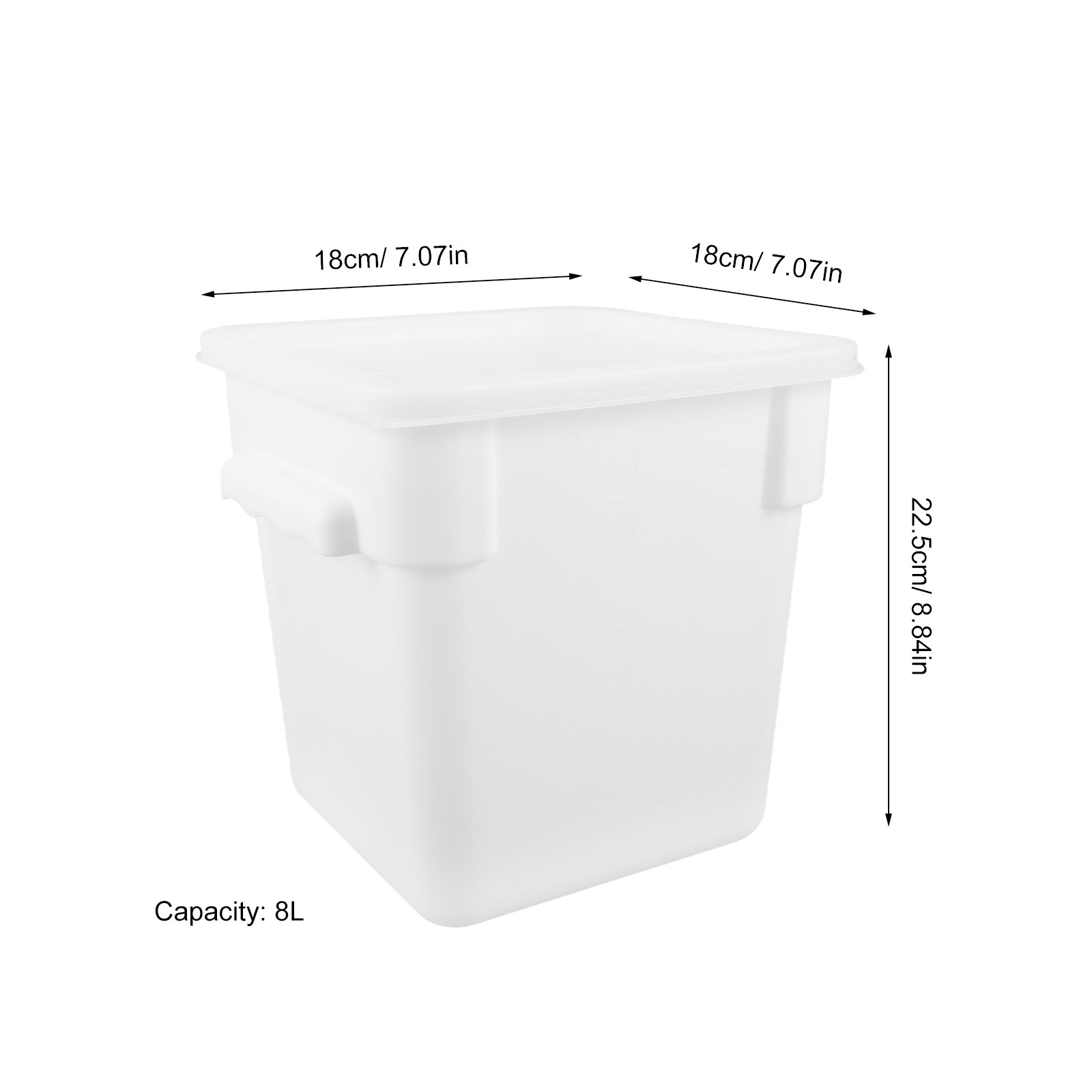 12L Square Plastic Food Storag - Commercial Kitchen Microwave recensie en prijs