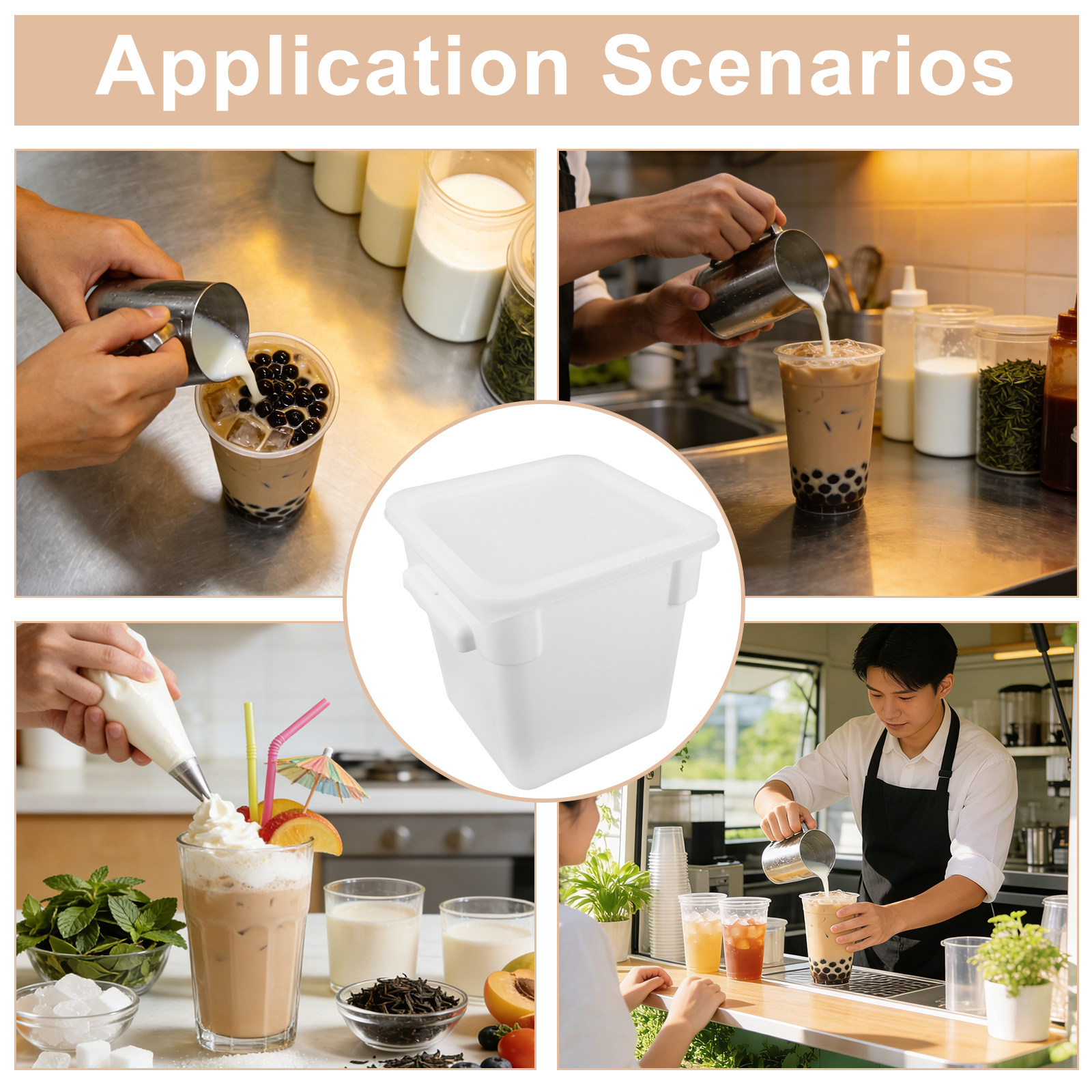 12L Square Plastic Food Storag - Commercial Kitchen Microwave recensie en prijs