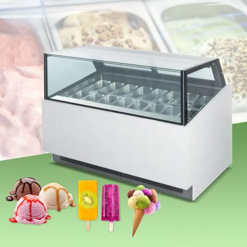 Popsicle Display Counter Show  - Refrigerated Display Case recensie en prijs