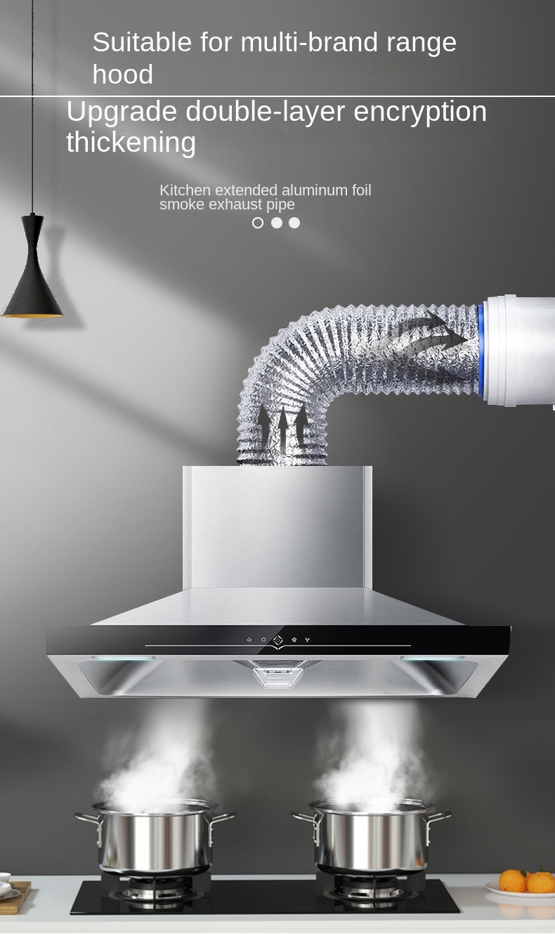 ∅125mm Aluminum Foil Ventilati - Commercial Kitchen Exhaust recensie en prijs