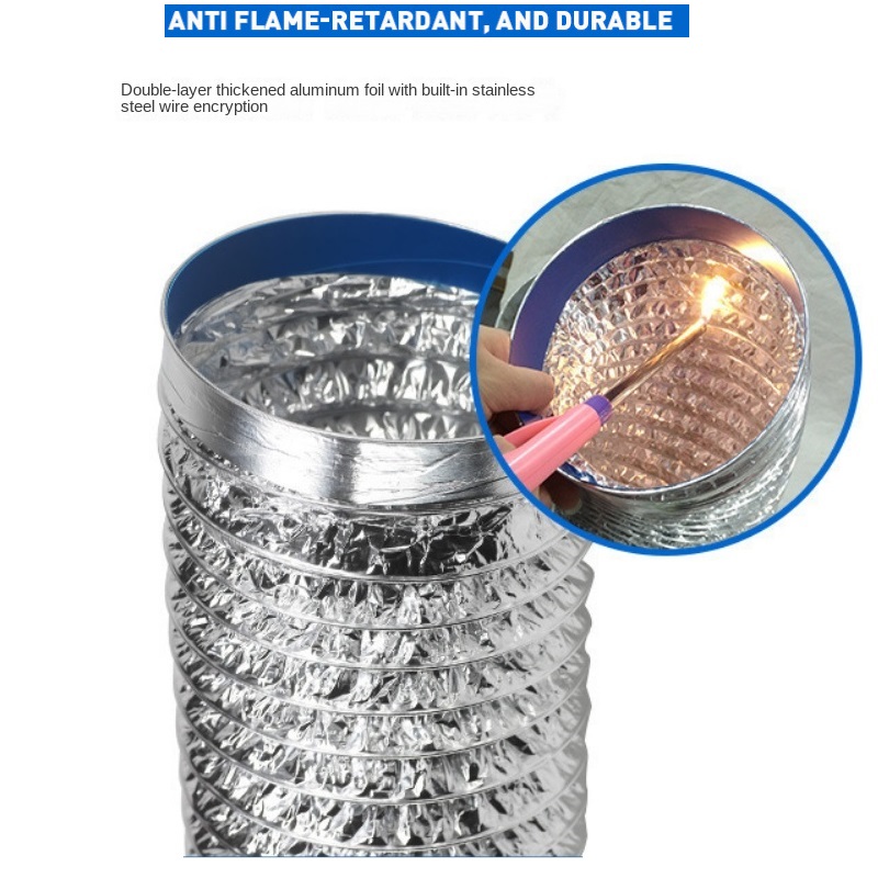 ∅125mm Aluminum Foil Ventilati - Commercial Kitchen Exhaust recensie en prijs