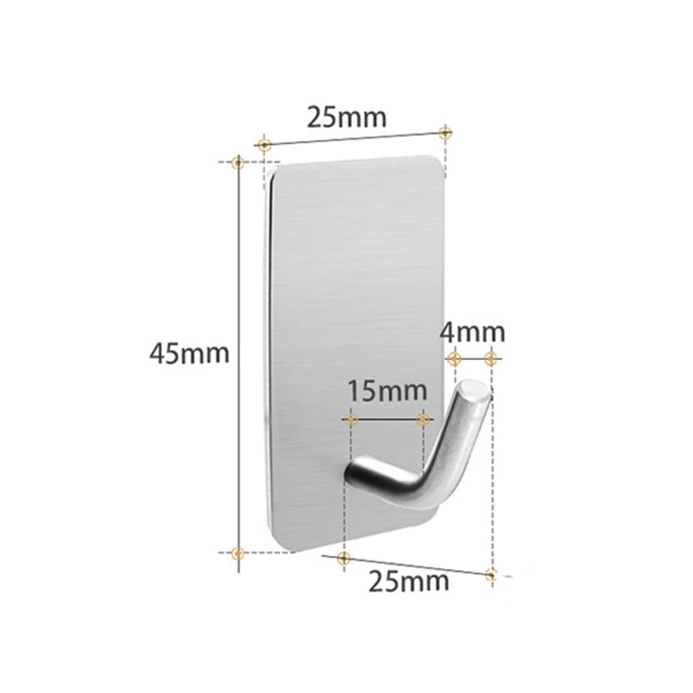 1-10Pcs Self Adhesive Hook Sta - Commercial Kitchen Shelving recensie en prijs