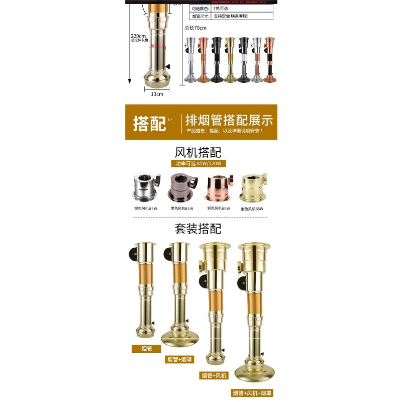 Commercial Kitchen Telescopic  - Commercial Kitchen Exhaust recensie en prijs