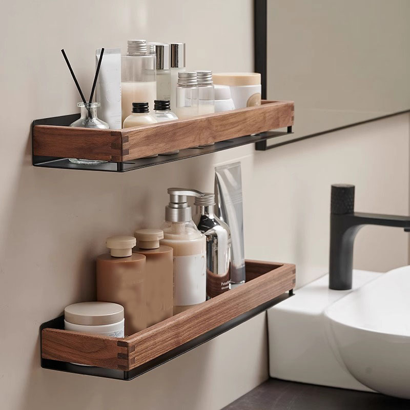 Wood Bathroom Shelves Wall Mou - Commercial Kitchen Shelving recensie en prijs