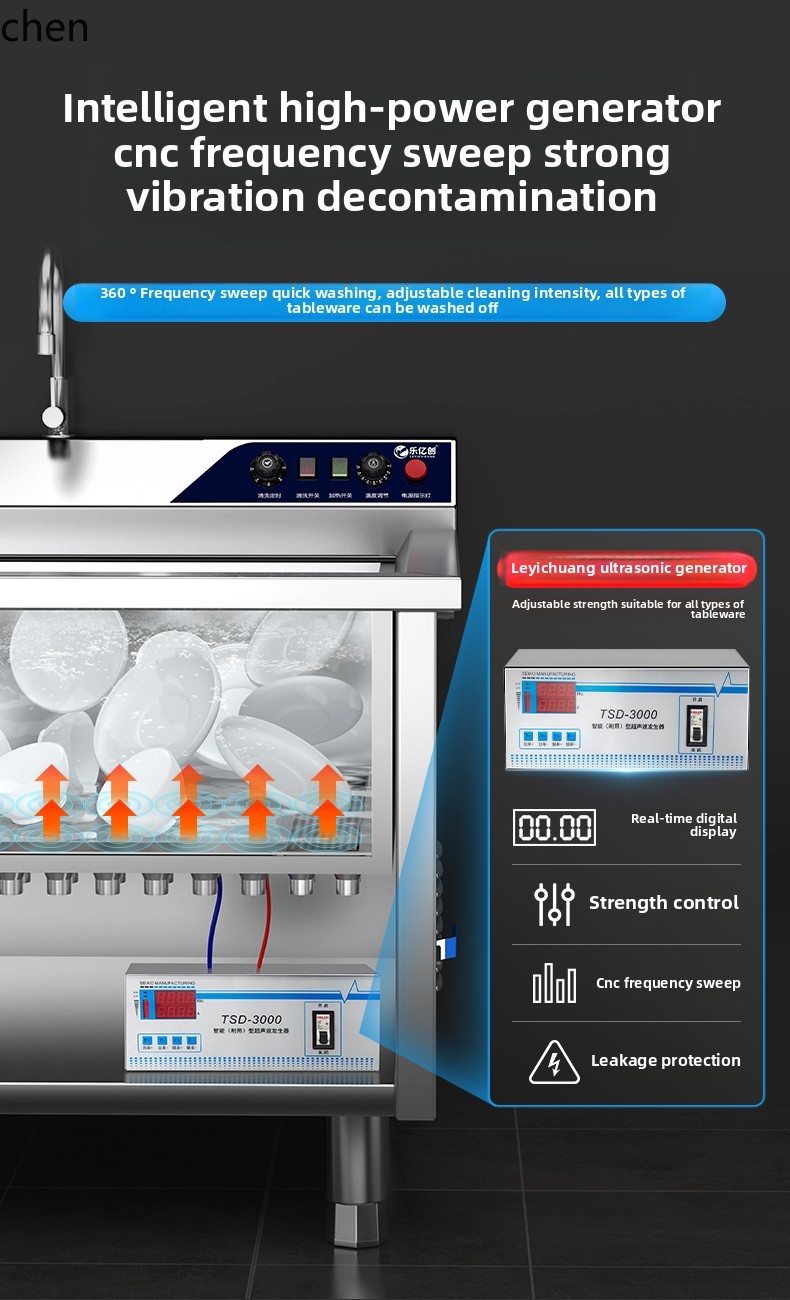 LXC Ultrasonic Dishwasher Comm - Commercial Kitchen Dishwasher recensie en prijs