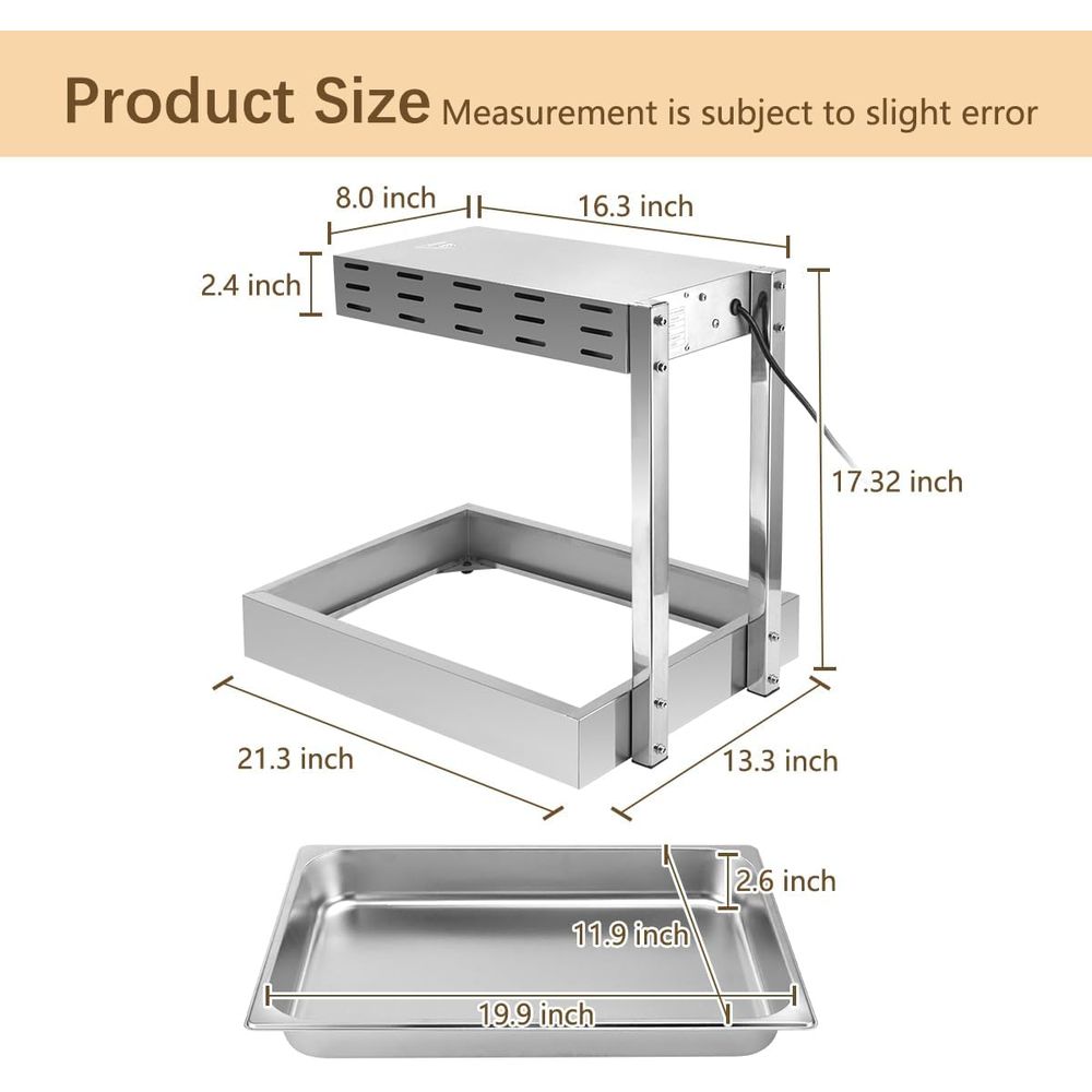 French Fry Warmer, Commercial  - Commercial Kitchen Lighting recensie en prijs
