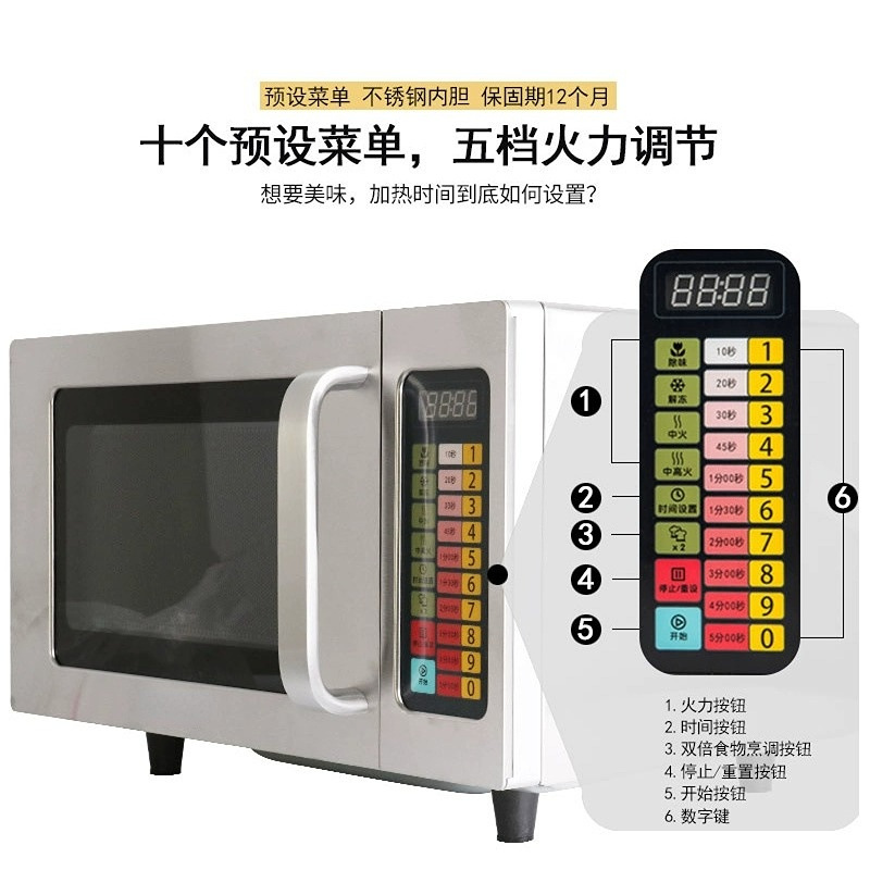 Commercial 25L Microwave Oven  - Commercial Kitchen Microwave recensie en prijs