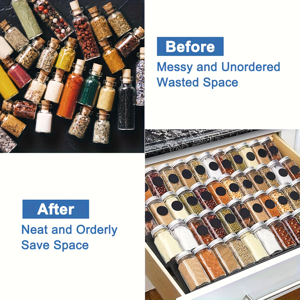 6pcs Expandable Spice Drawer O - Commercial Kitchen Shelving recensie en prijs