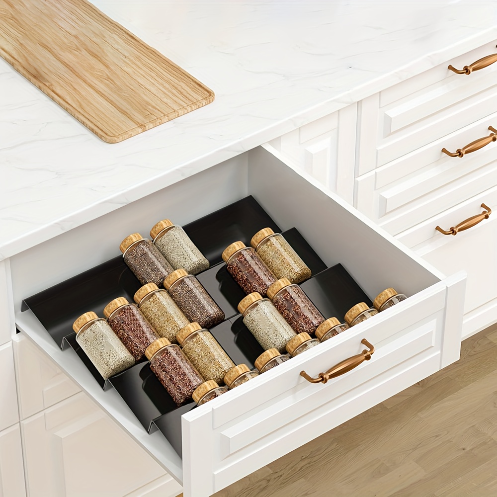 6pcs Expandable Spice Drawer O - Commercial Kitchen Shelving recensie en prijs