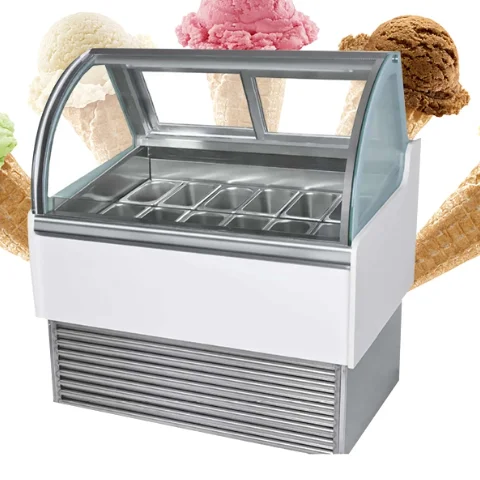 #Commercial Ice Cream Freezer  - Refrigerated Display Case recensie en prijs