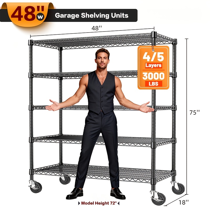 MZG Heavy-Duty Adjustable 5/4  - Commercial Kitchen Shelving recensie en prijs